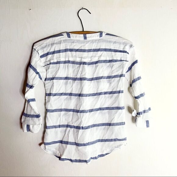 Mango Kids Stripe Button Down Top - Picture 3 of 6